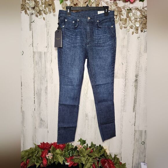 NWT Rag & Bone Tonal River High Rise Ankle Skinny - Picture 11 of 14
